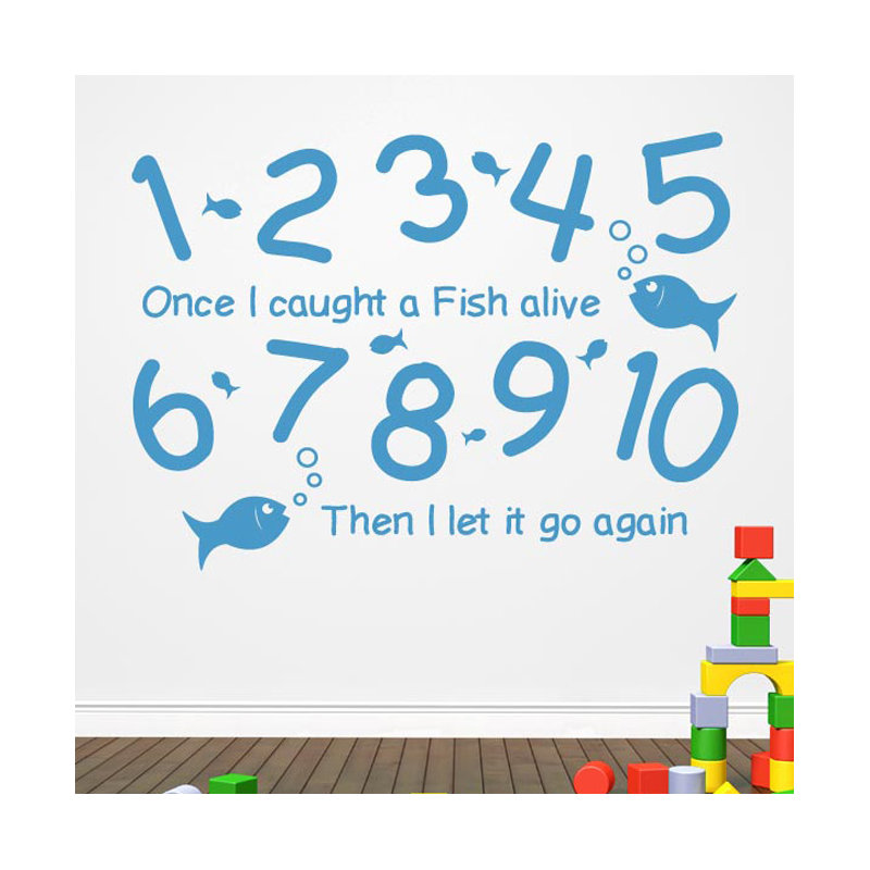 Wall Decal, Blue