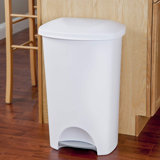 Sterilite 11 Gallon Step on Trash Can