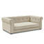 Élégant lit pour animaux de compagnie rectangulaire pour petits et moyens chiens, canapé-lit surélevé durable, canapé confortable pour chien, canapé moderne et élégant pour chiens de petite et moyenne taille, beige-1144460392