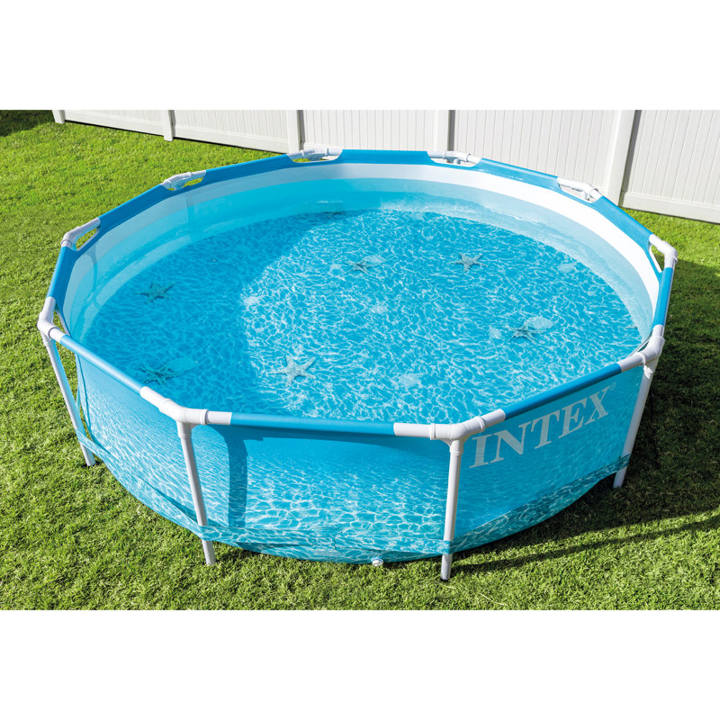 Piscine en plastique à parois rigides, L 2,9 pi x H 14,4 po