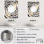 Hira - Miroirs muraux décoratifs abstraits fractaux MIR137715-356217886