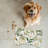 Old-World Blooms - Bone Shape Feeding Mat