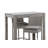 Lelea Metal Outdoor 75cm Bar Stool with Cushion