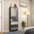 Modern Shoe Storage Cabinet with Mirror for Narrow Corridor and Entryway-1534027115