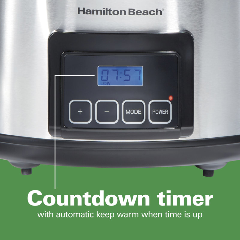 Hamilton Beach® Programmable Stay or Go® 6 Qt. Slow Cooker