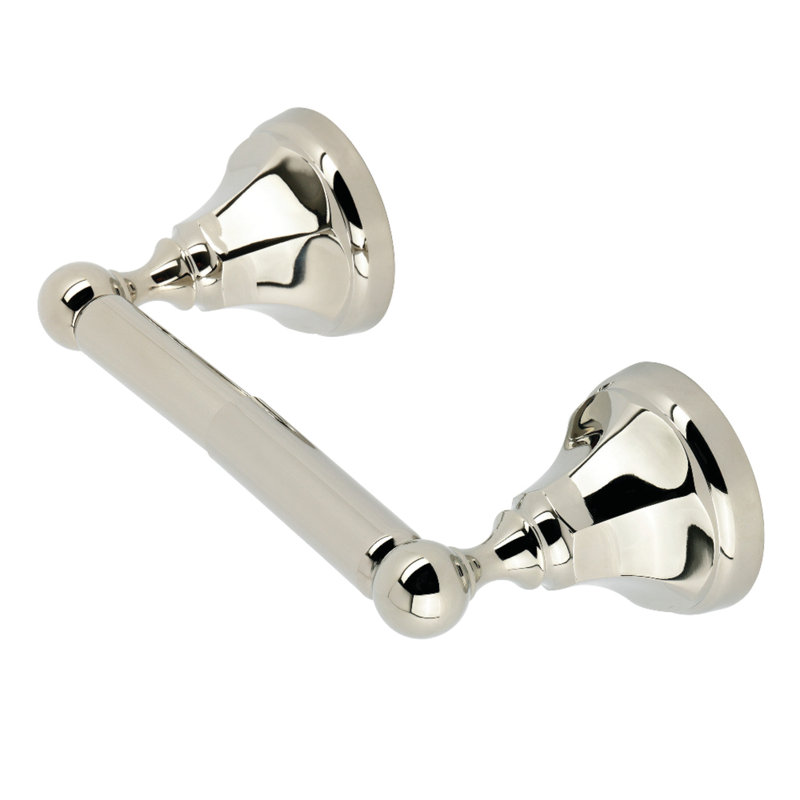 Porte-papier hygiénique Kingston Brass Metropolitan, Nickel poli