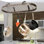 Gourmet USA Handcrafted Low Ceiling Oval Hanging Pot Rack