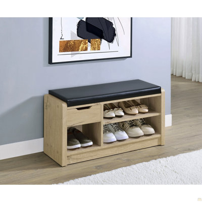 Banc de rangement ouvert
