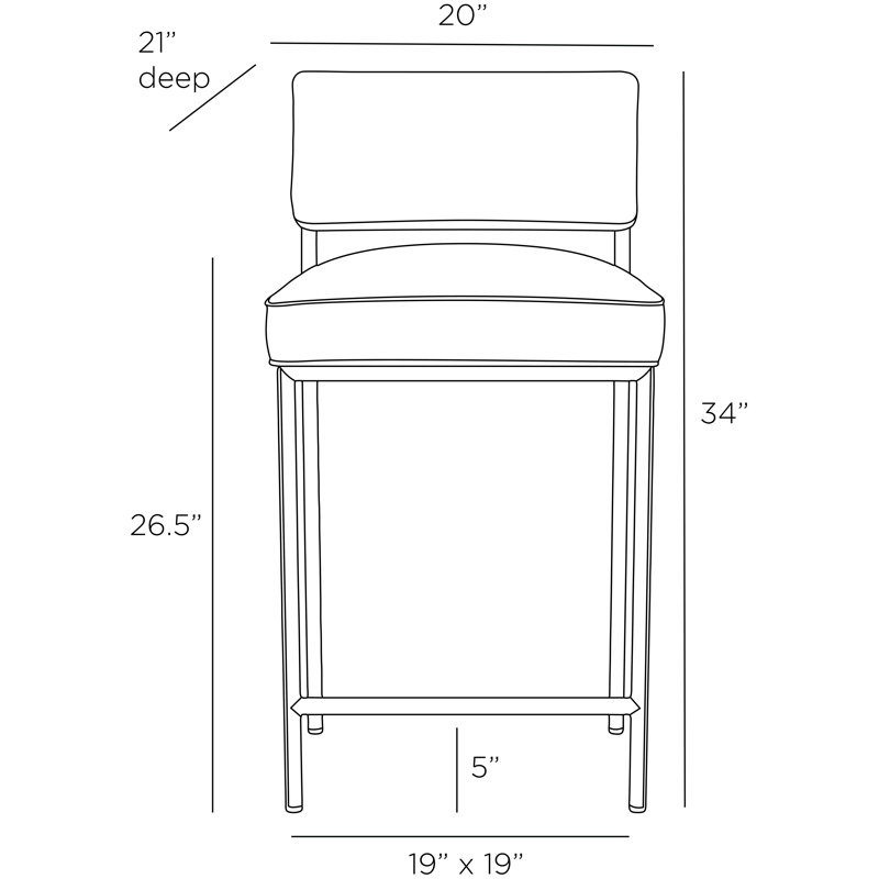 Topanga Counter Stool