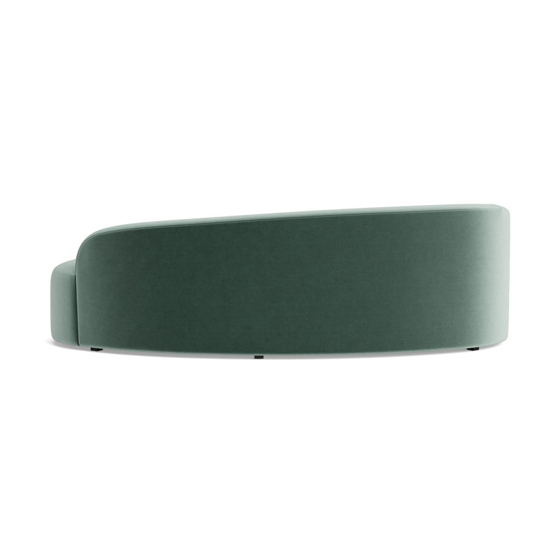 Sofia Left Arm Sofa, Performance Velvet - Jade