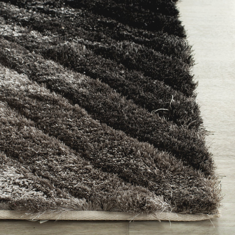 Abstract Hand Woven Area Rug, Rectangle 107 x 168 cm