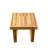 Wood Outdoor - Chair, & Practical Side Elevates Garden Enjoyment Seating Convenient Table Weather- For Patio, Garden, Balcony-161974209