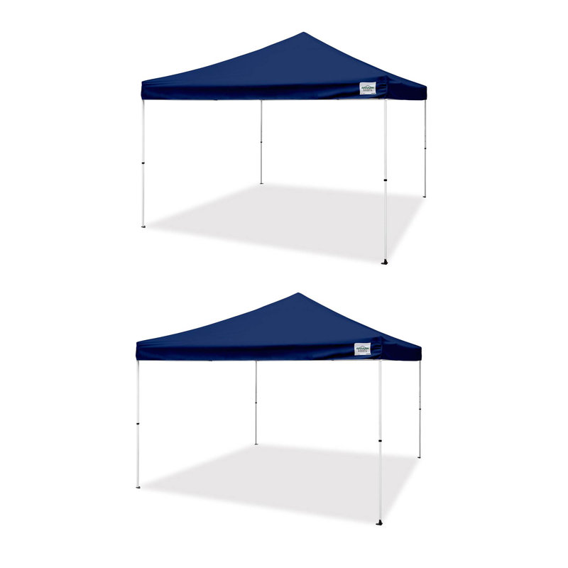 144'' W x 144'' D Steel Pop-Up Canopy, Blue