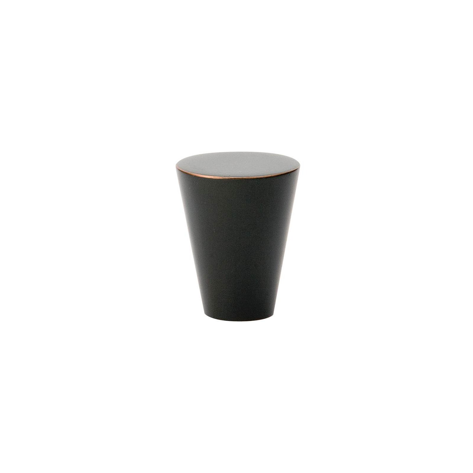 Conical Knob Knob, Oil Rubbed Bronze, 0.62" H x 0.62" W x 1.12" D