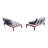 65'' Wide Aluminum Loveseat with Cushions