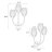 Breeana 3-Light Black/Brass Wall Sconce