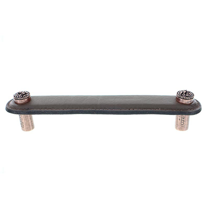 San Michele Bar / Handle Pull, 4", Antique Brass