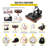 Heat Press Machine 15x15Inch 8pcs 1050W Combo Digital Multifunctional