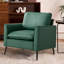 Nordic Retro Luxury 2pc for Fireplace, balcon - Chaise simple confortable et relaxante avec coussins moelleux respirants