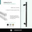 Porte de douche coulissante simple sans cadre l 60 po x H 74,25 po-83967794