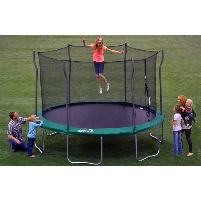 Propel 12' Round Trampoline With Safety Enclosure