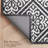 Austell Machine Woven Synthetic Geometric Area Rug-124884356-105123304