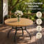 Steel Outdoor Dining Table ,-1047448050-1047448051