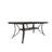 Rectangular Metal Outdoor Dining Table