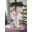 Boules de Noël en verre rose (ensemble de 6) | Décoration d'arbre de 3,9 pouces