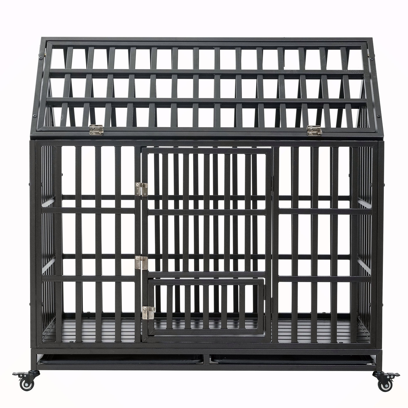 Picture of Archie & Oscar™ Heavy Duty Dog Cage Pet Crate With Roof | Wayfair
