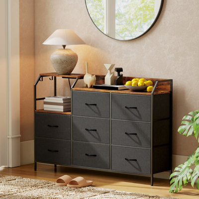 130.5 cm W Chest of 8 Drawers