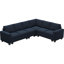 Canapé modulaire en L 5 pièces Shavera-1770075977
