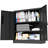 Metal Storage Cabinet With Lock, 2-Door Garage Storage Cabinet With 2 Adjustable Shelves, Heavy Duty Steel File Cabinet For Home, Office, Garage, School