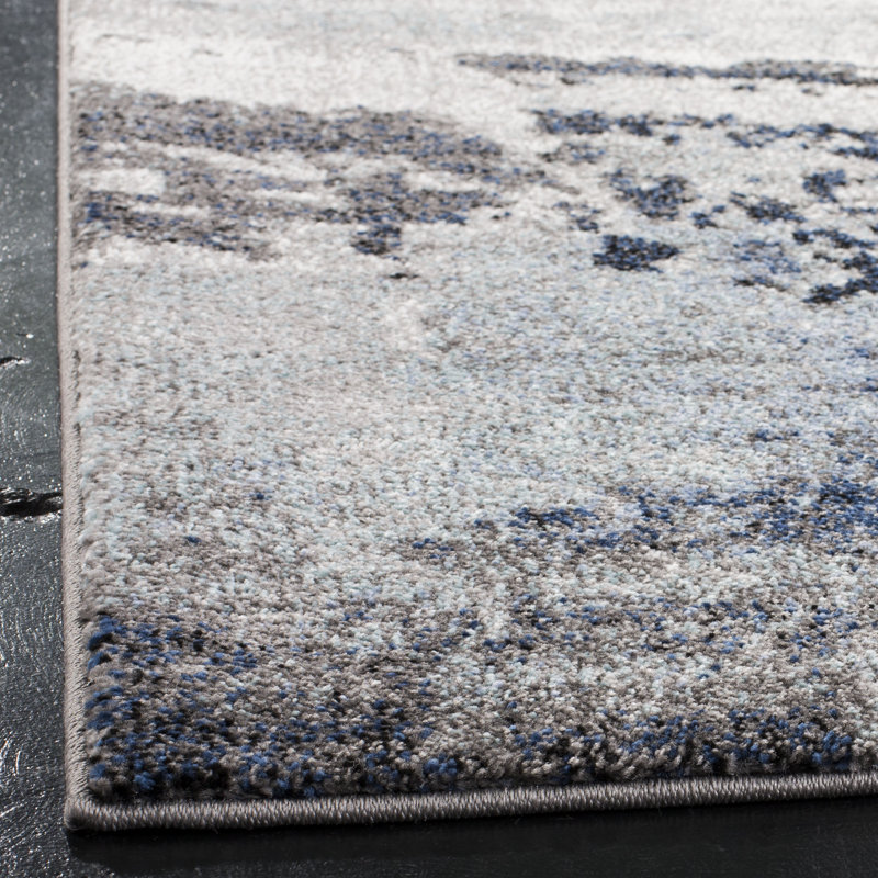 Tapis abstrait Frieda Performance, Rectangle 8 pi x 10 pi