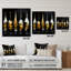 Créateur de mode bouteilles de champagne - Art mural acrylique-101499520