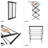 Lavish Home Clothes Drying Rack - Drying Rack for Indoor/Outdoor Use with 35lb Weight Capacity - Collapsible Drying Racks for Laundry-1575731775