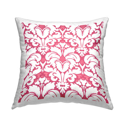 Damask Throw Pillow