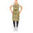 No Pattern Bib Apron