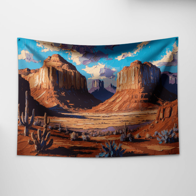 Tapisserie murale South Shadow Mountain, 51 po x 60 po