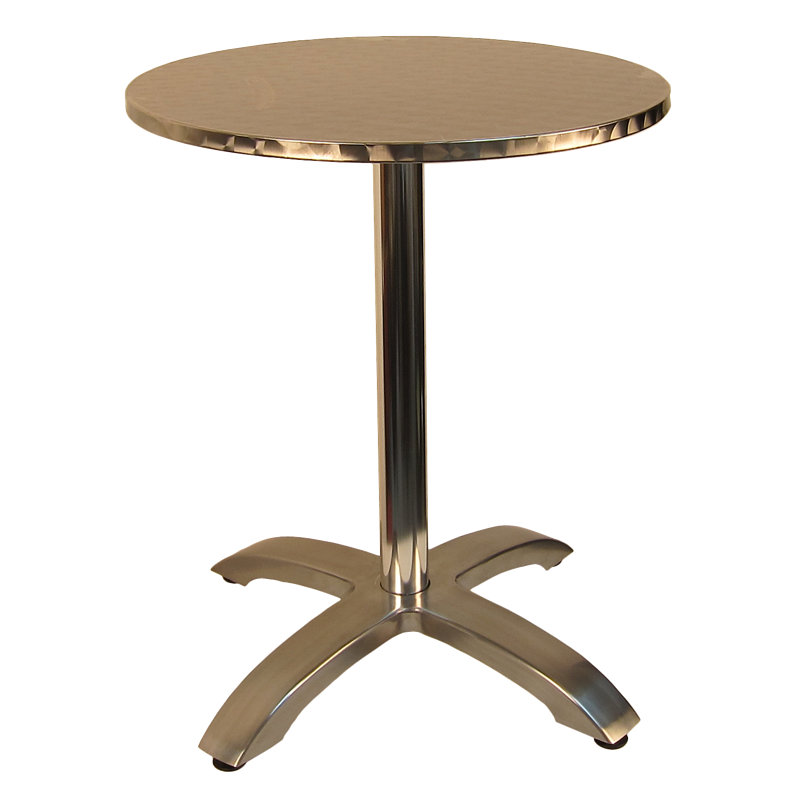 Manufactured Wood Patio Table, 29" H x 27.5" W x 27.5" D