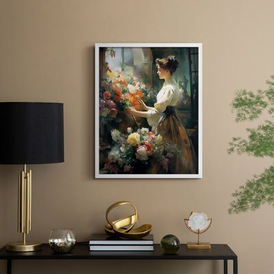 Reproduction encadrée WOMEN Series CDxxv - bois massif