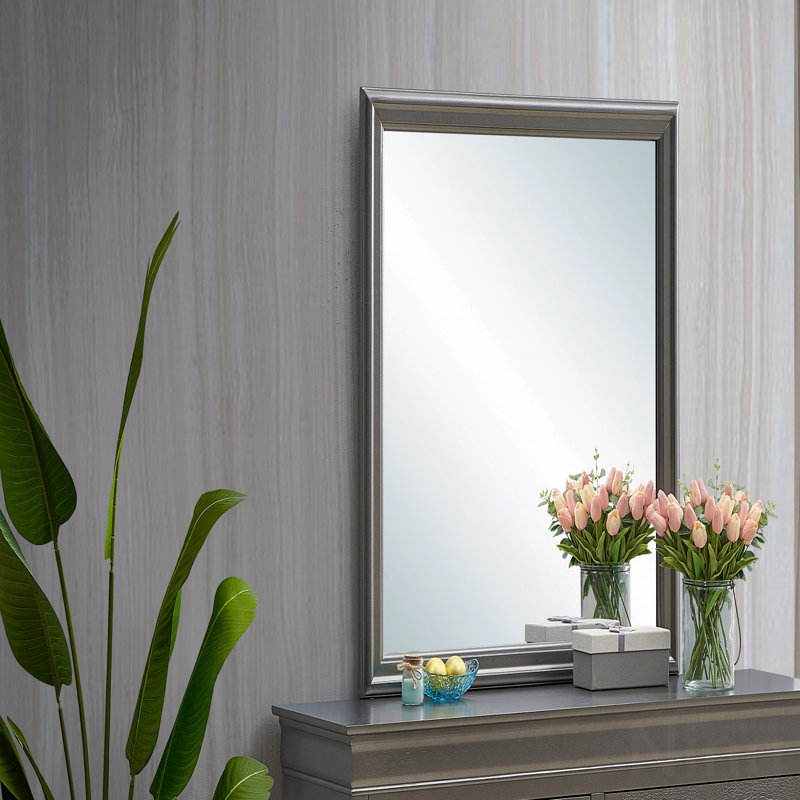 Miroir d'appoint Basic Basic, pour la décoration intérieure, Noir