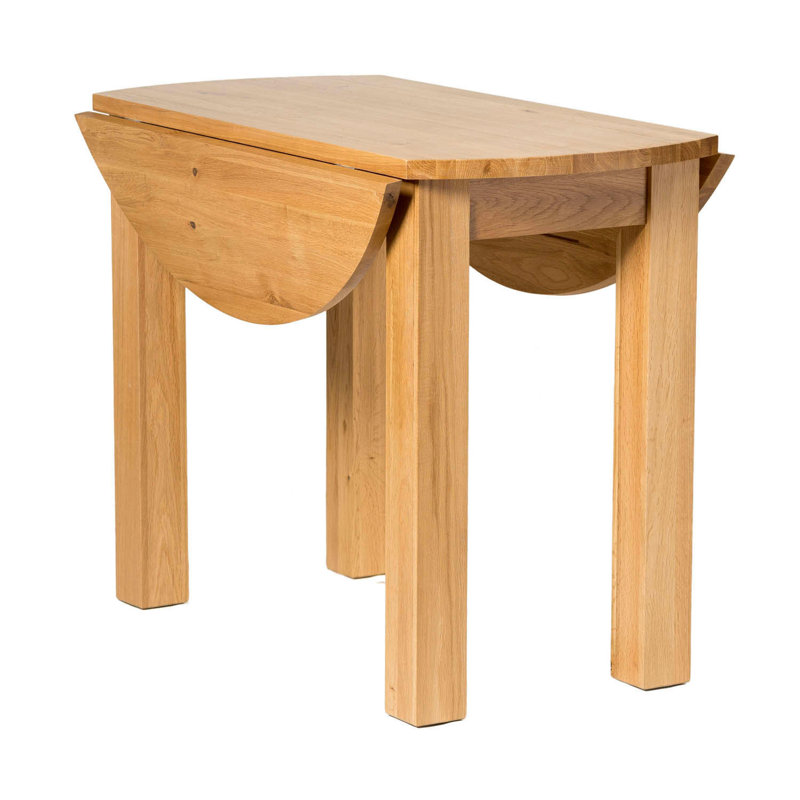 4 - Person Drop Leaf Solid Oak Dining Set