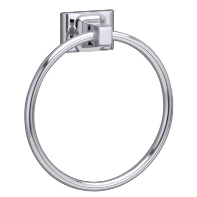 TAYMOR 4C5373F869814D2780C3879805386BD5 Sunglow Towel Ring, Polished Chrome