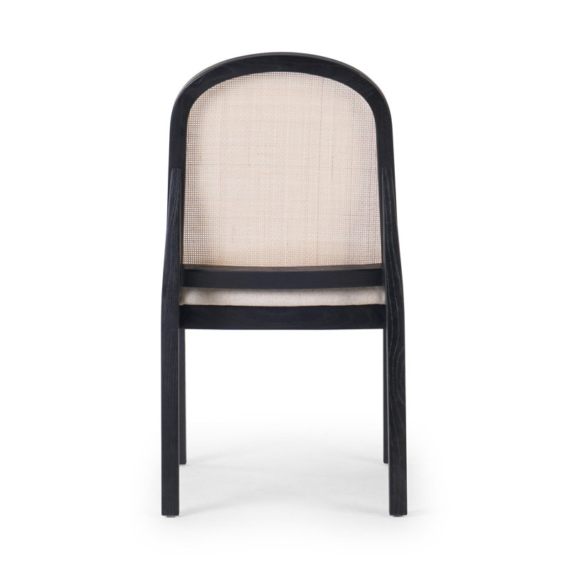 Esmee Upholstered Dining Chair, Brushed Ebony