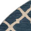 Tapis bleu intérieur et extérieur Trellis-863910739