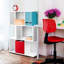 White Three-Tiered Storage Shelf - Organize Your Space With Function And Style Cream Ideal For Organizing Home Items