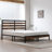 Mayghan  Platform Bed Frame with Wooden Headboard and Footboard-2021272590-2021272588