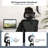 Ergonomic Office Chair With Adjustable Lumbar Support Tilting Function Headrest