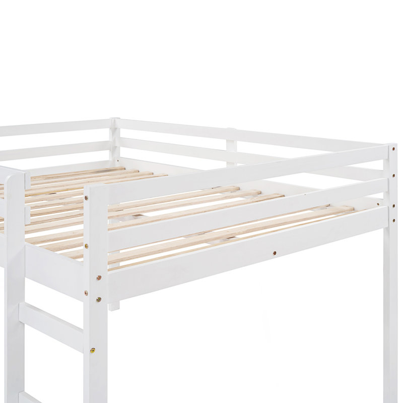 Full Loft Bed With Slide And Ladder